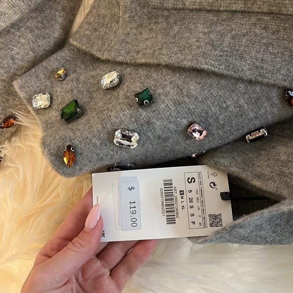 Zara Wool Blend Skirt and Blazer Set - Picture 7 of 7